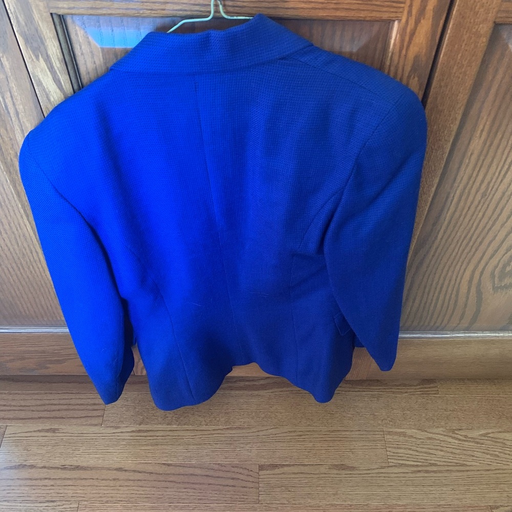 Women’s blue blazer